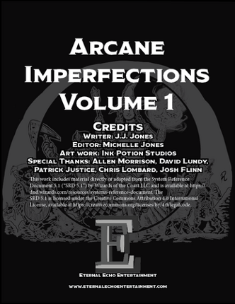 Arcane Imperfections Vol.1 Image
