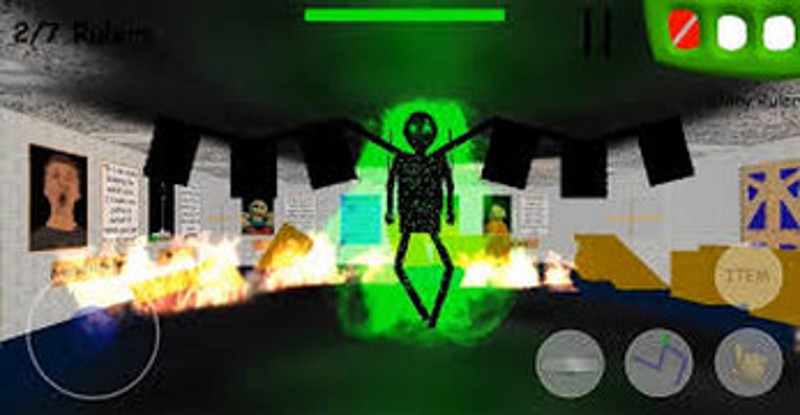 Baldi loves rulers android edition Image