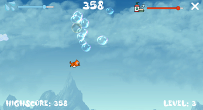 Game Jam 84: Bubbles => BUBBLE TROUBLES Image