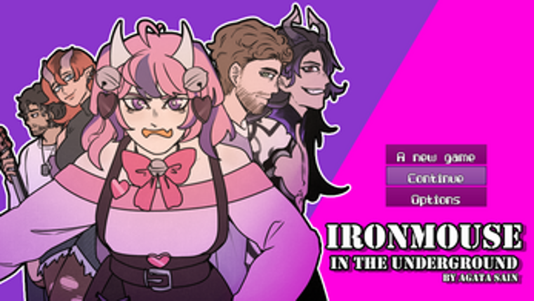 Ironmouse in the underground screenshot