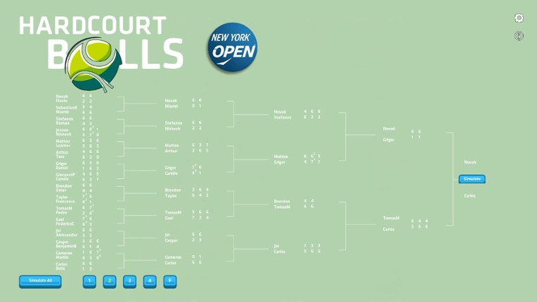 Hardcourt Balls screenshot