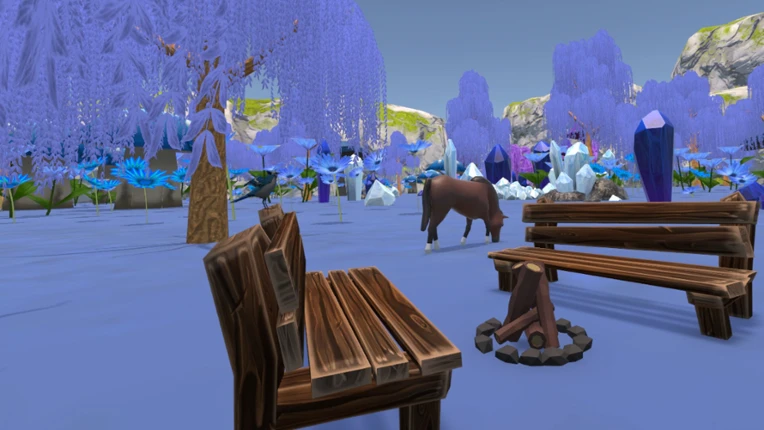 Hidden Objects Painted Forest Image