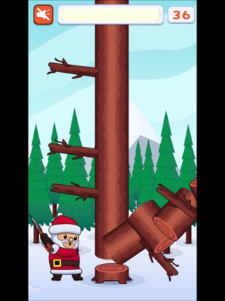 Lumberjack Santa Claus Image