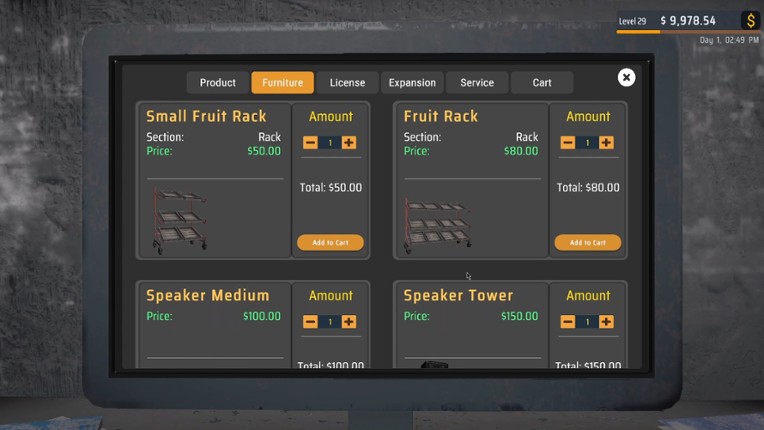 Midway Supermarket Simulator screenshot