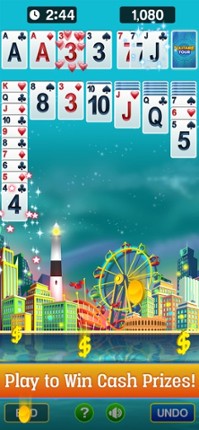 Solitaire Tour - Skillz Cash screenshot