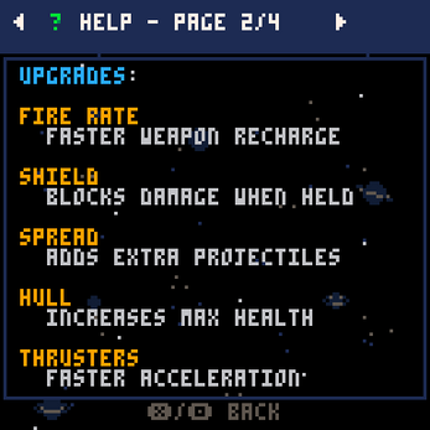 Space 8 (PICO-8) screenshot