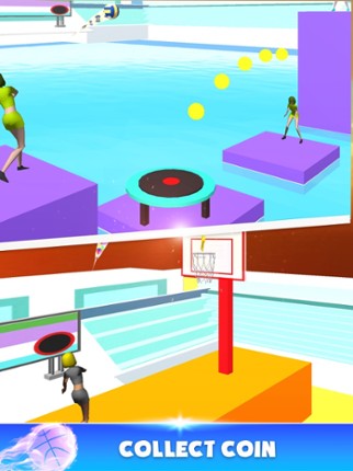 Throw Ball Pass 3D screenshot