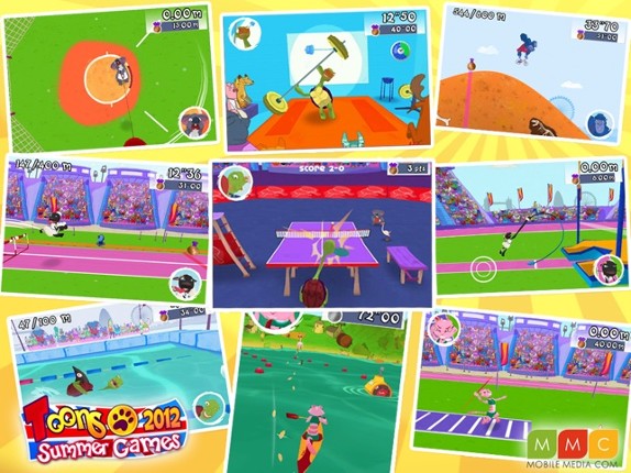 Toons Summer Games 2012 screenshot