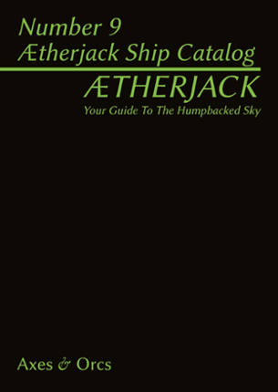 Ætherjack Number 9 Ætherjack’s Ship Catalog Image