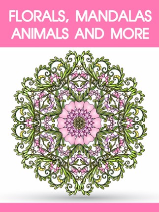 Adult Coloring Book : Free Mandala Color Therapy and Stress Relieving Pages for Adults screenshot