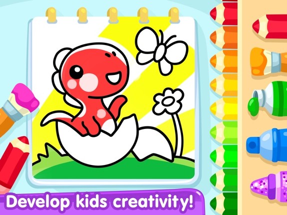 Coloring Pages: Baby Games screenshot