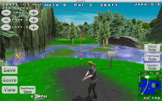 Disc Golf 3D Lite screenshot