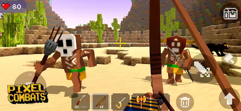 Pixel Combats: Blocky Craft 3D screenshot