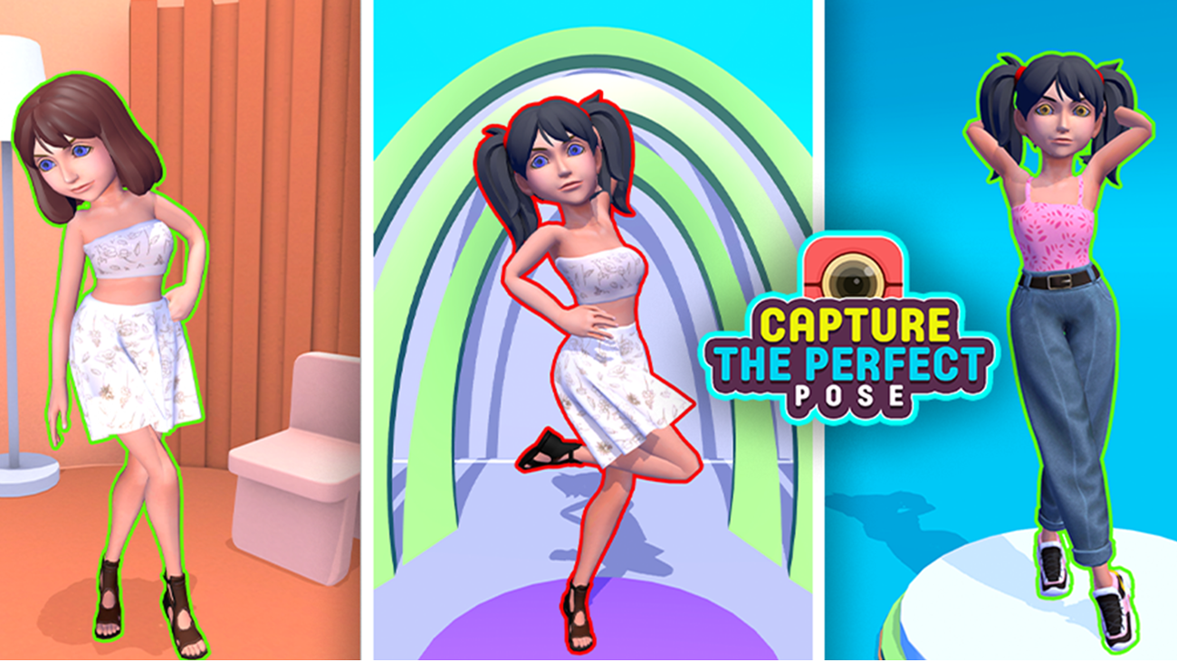 Games like Perfect Pose Maker Puzzle Game