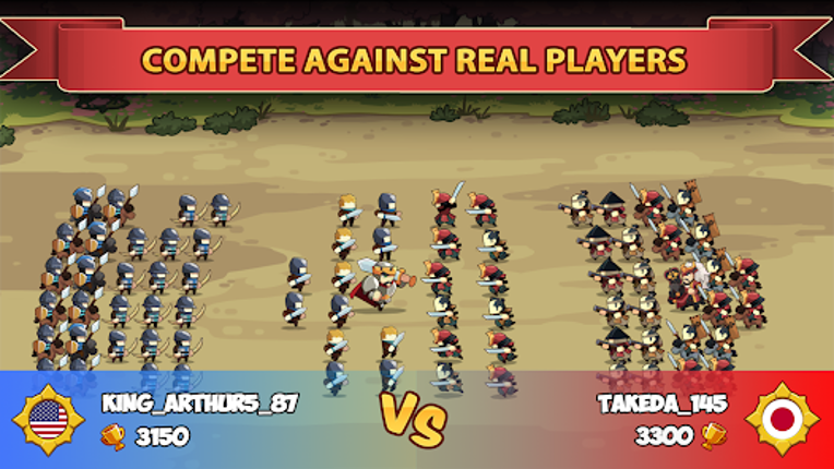 Knights and Glory - Battle screenshot