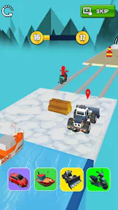 Epic Car Transform Race screenshot