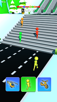 Shape Transform Race Game screenshot