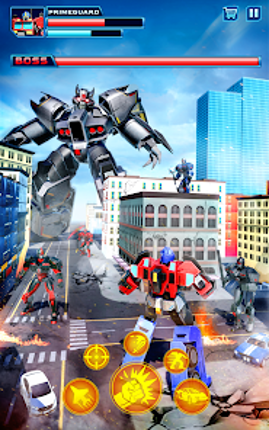 Robot Car Transform Fight Game screenshot