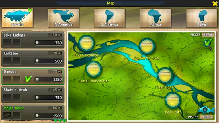 World of Fishers, Fishing game Image