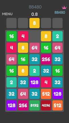 2048 Bricks Shoot - Android game screenshot