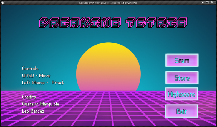 Breaking Tetris Image