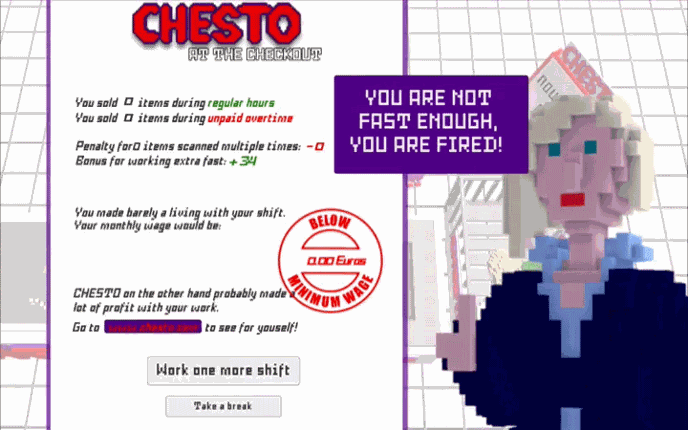 CHESTO - At the Checkout screenshot