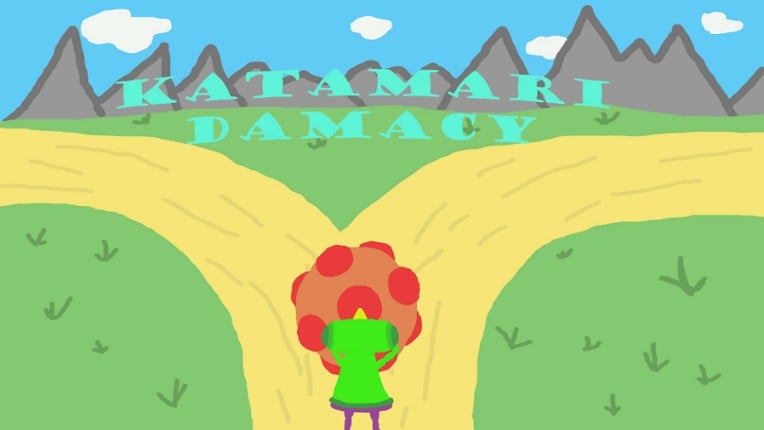 Katamari Damacy Interactive Game Poster Game Cover