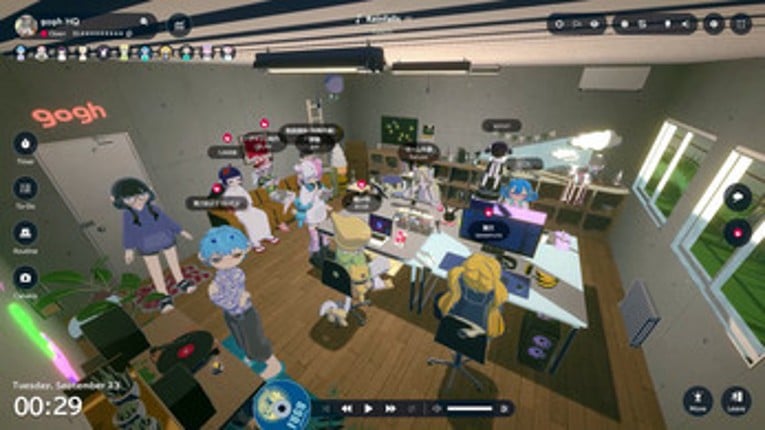 gogh: Focus with Your Avatar Image