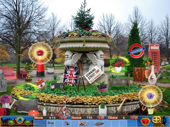 Hidden Objects London Spy Time screenshot