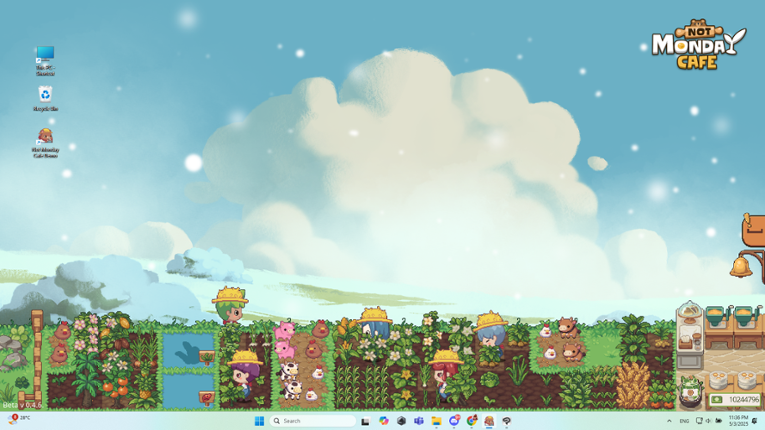 Not Monday Cafe screenshot