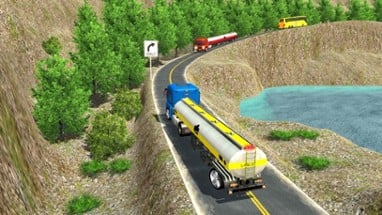 Oil Tanker Truck Offroad Fuel Transporter Image