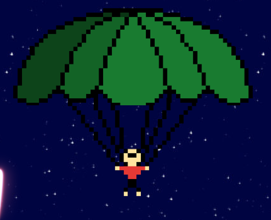 Parachutist jump Game Cover