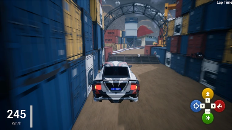 Race Town: Kids and Toddlers Car Racing Game Image