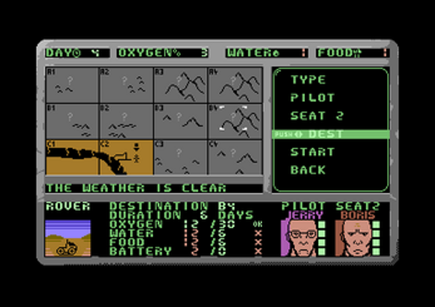 Shipwrecked (C64) screenshot