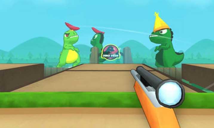 Sniper vs Dinosaur Image