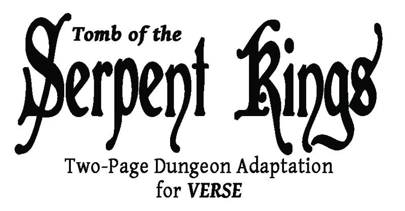 Tomb of the Serpent Kings: Two-Page Adaptation Image