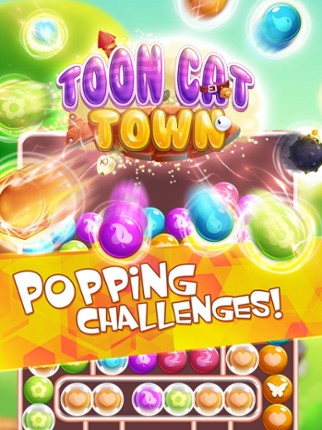 Toon Cat Town: Pop Crush Blast screenshot