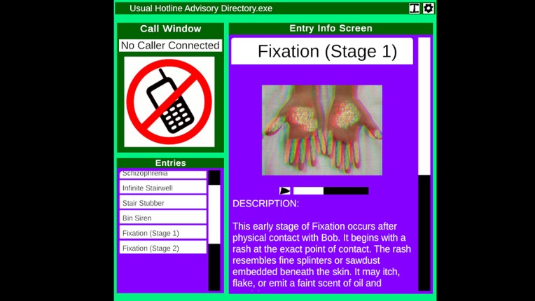 Un-Usual Hotline screenshot