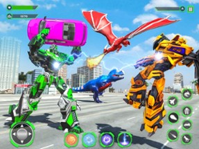 Wild Dino Robot Transform Game Image