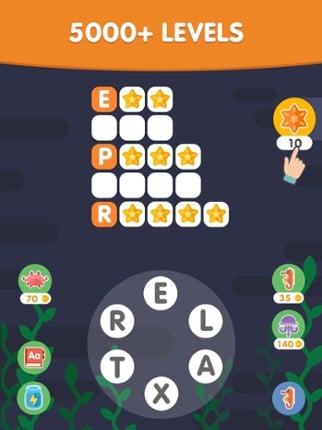 Word Search Sea Game screenshot