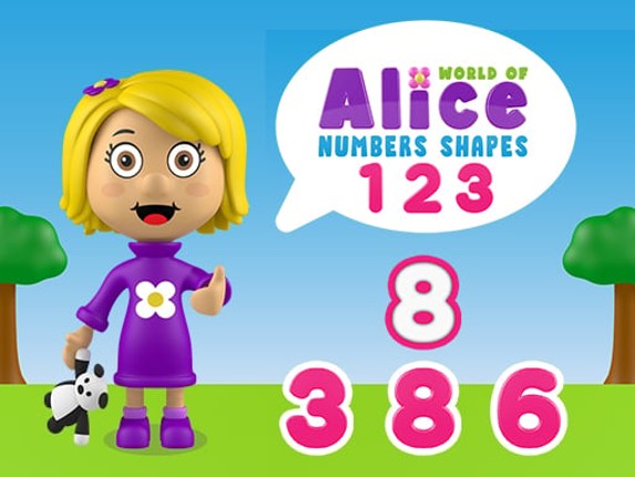 World of Alice   Numbers Shapes Game Cover