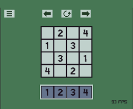 4x4 Sudoku Puzzles Image