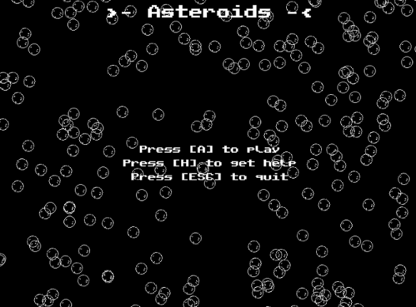 Asteroids Game Cover