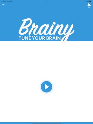 Brainy | Tune Your Brain screenshot