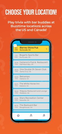 Buzztime Trivia screenshot