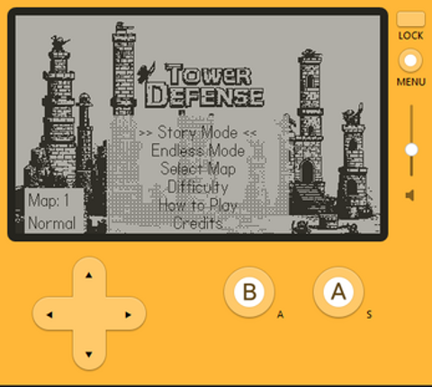 Crank Tower Defense – A Playdate Strategy Challenge! screenshot