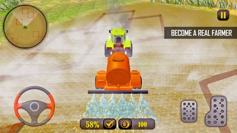 Farming Tractor Simulator : 3D screenshot