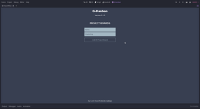 G-Kanban (Project/Task Management in Godot) Image