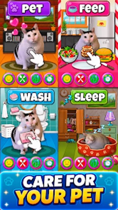 Meme Cat Sim: Cozy Home Image