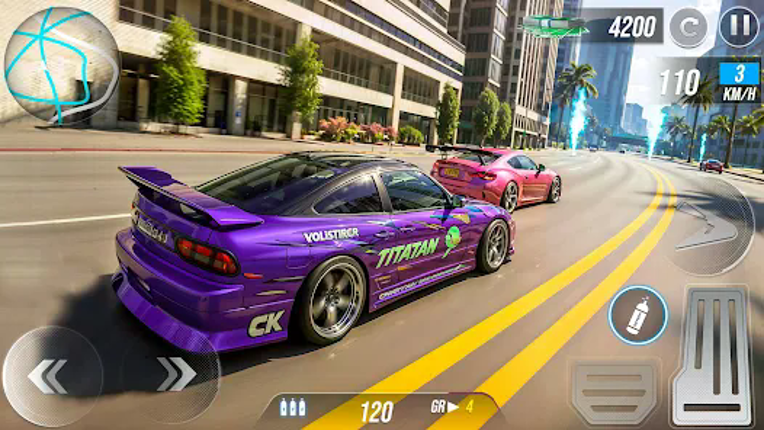 Car Driving City Drifting Game Image